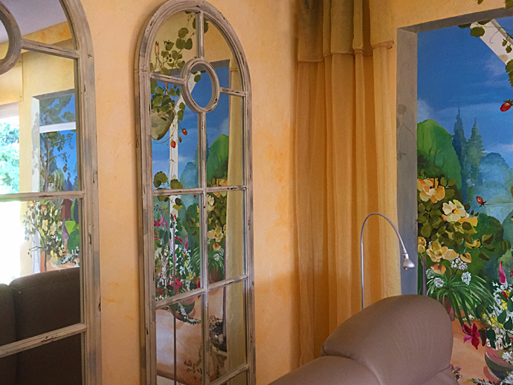 Bemalter Wohnbereich, Privates Projekt, VG-BK-Urh. 936702